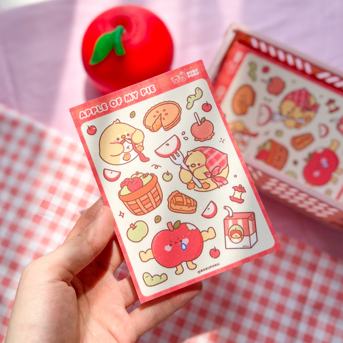 Apple of My Pie Sticker Sheet