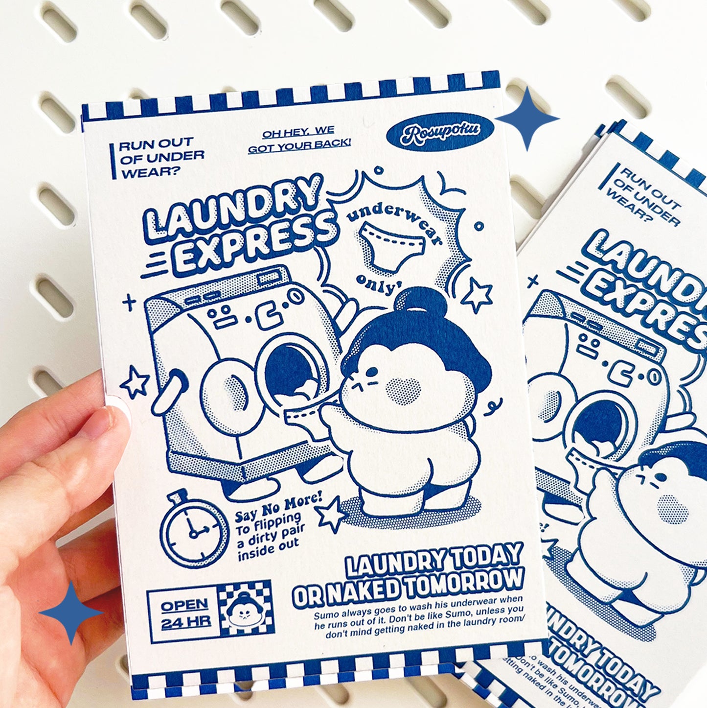 Laundry Express Art Print