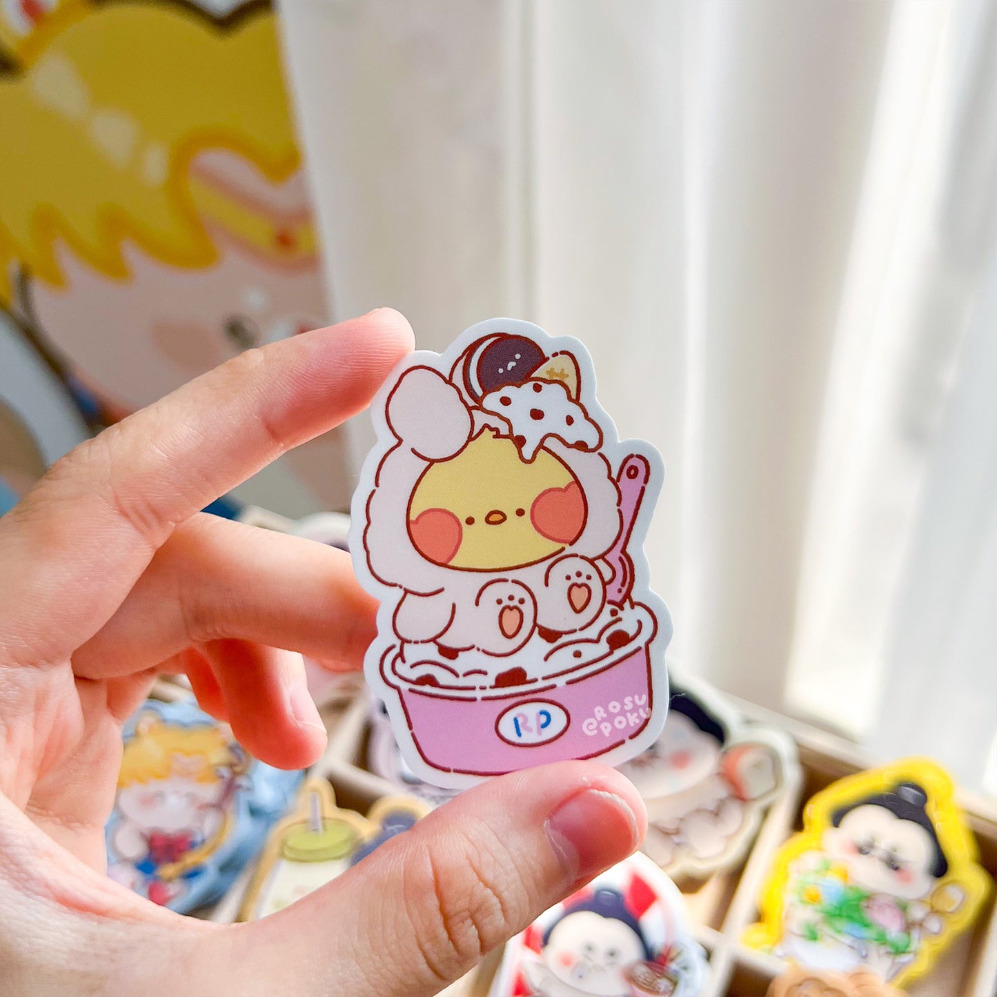 Sweet Birb Single Sticker