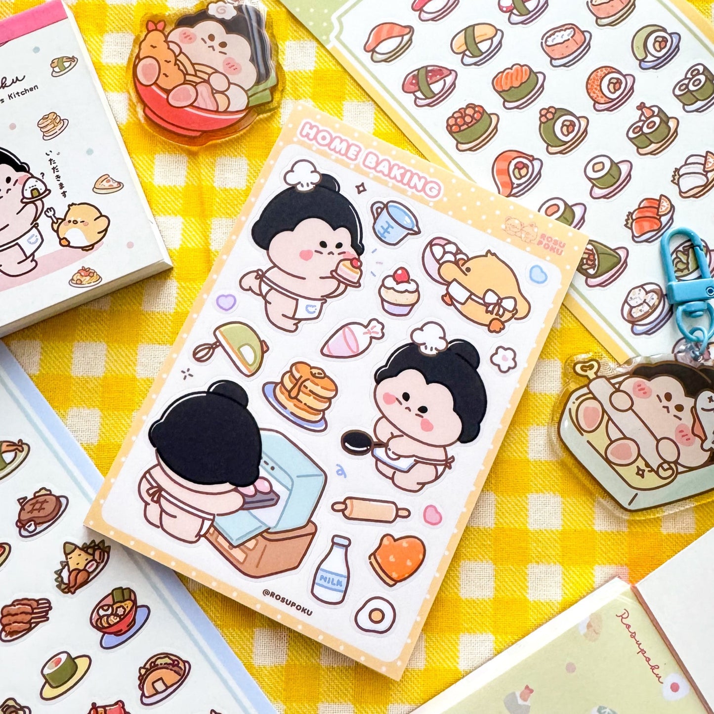 Home Baking Sticker Sheet