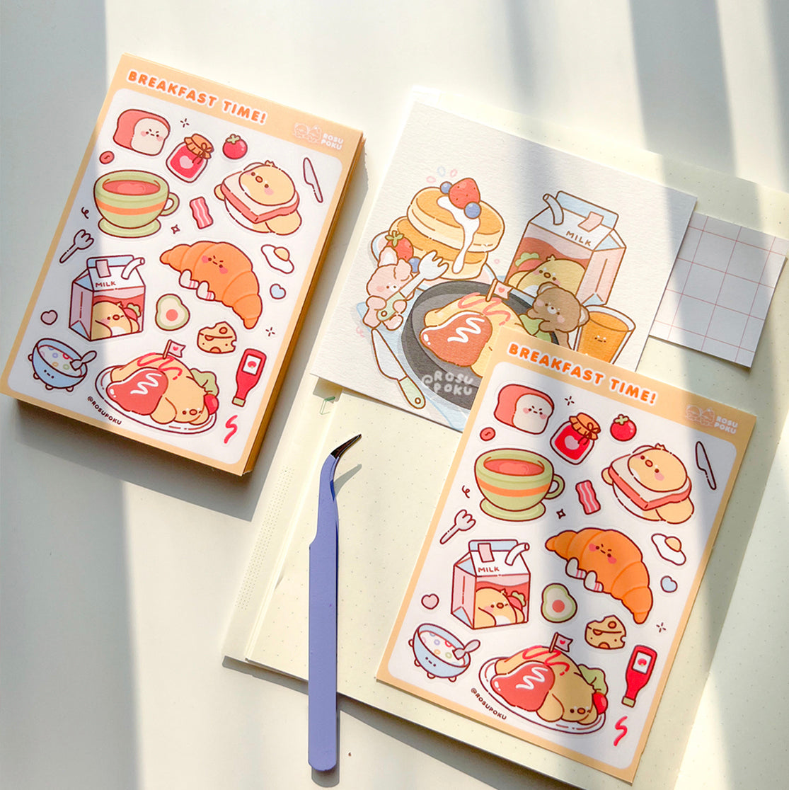 Breakfast Time Sticker Sheet