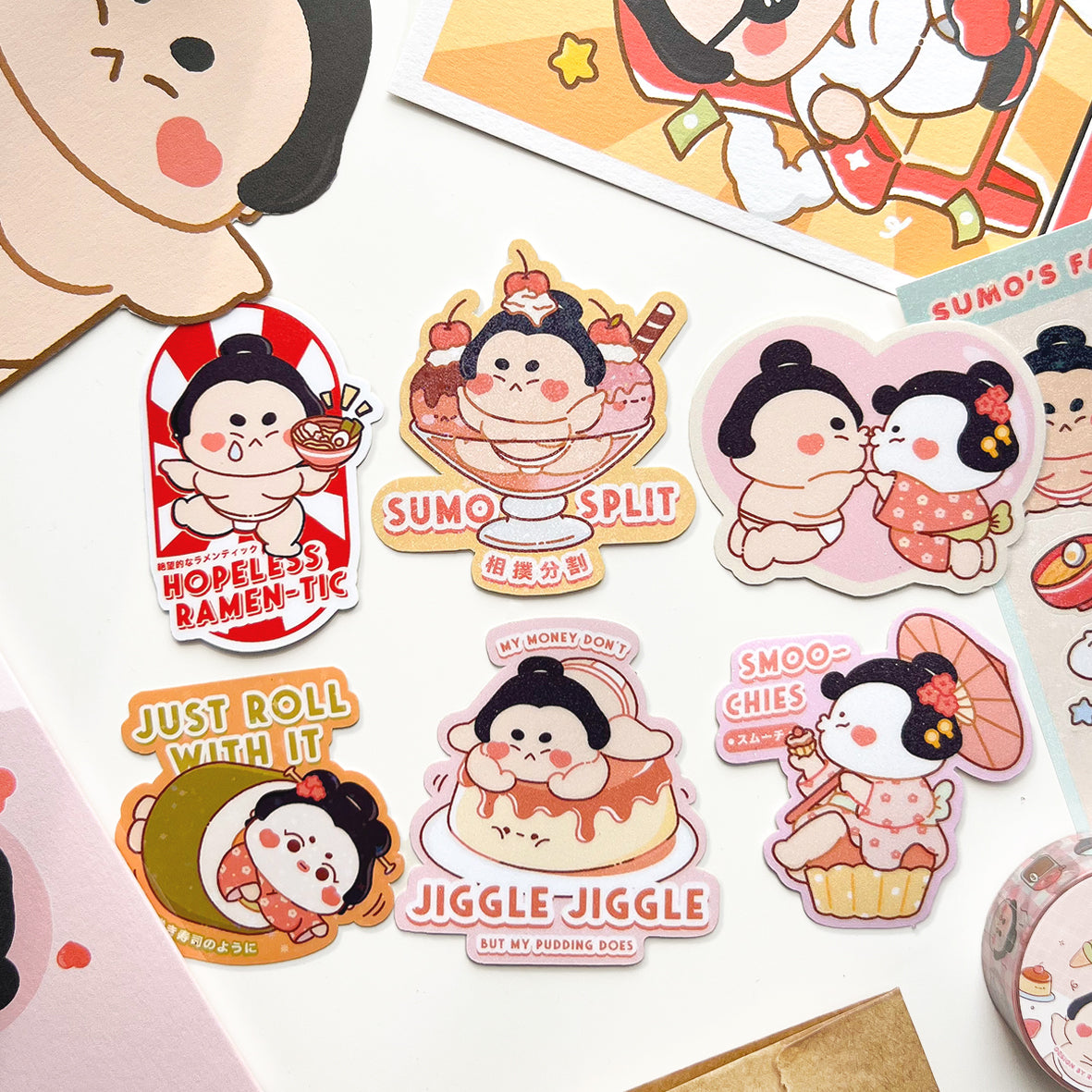 Sumo Foodie Single Sticker Pack