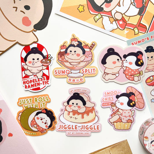 Sumo Foodie Single Sticker Pack