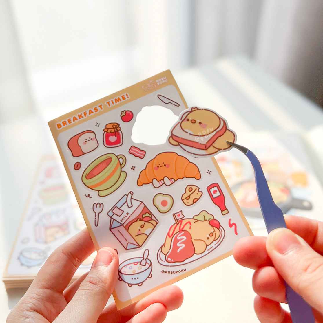 Breakfast Time Sticker Sheet