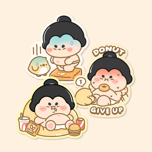 Newest Sumo Single Sticker