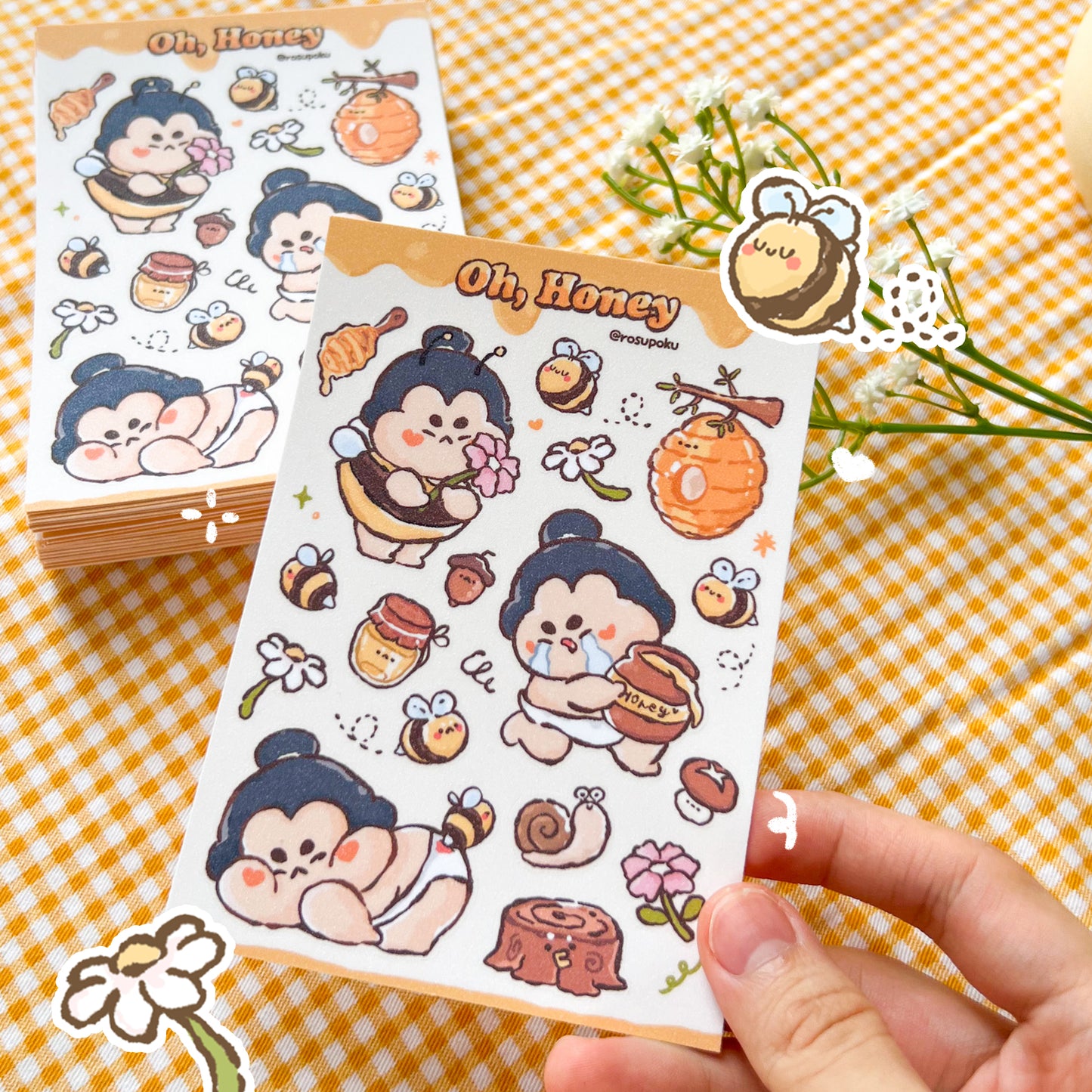 Oh, Honey Sticker Sheet